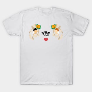 TD Marriage proposal - Yes T-Shirt